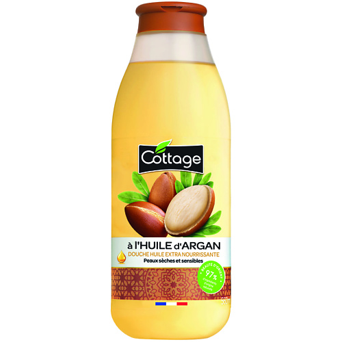 COTTAGE Питательный гель для душа с маслом Арганы Extra Nourishing Precious Oil Shower With Argan Oil 560 #1