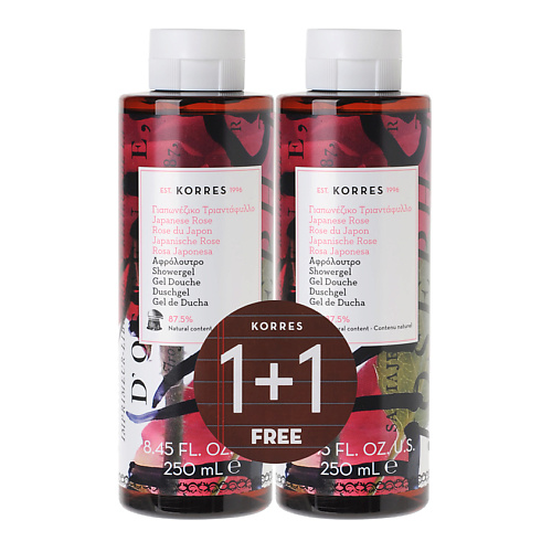 KORRES Набор гелей для душа "Японская Роза" Japanese Rose Showergel #1