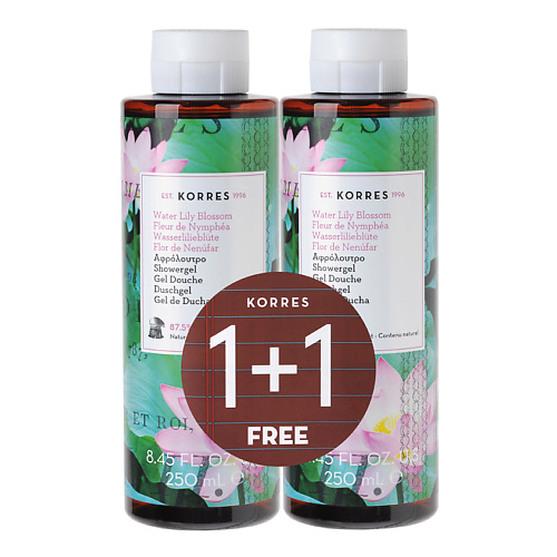 KORRES Набор гелей для душа "Водная Лилия" Water Lily Blossom Showergel #1