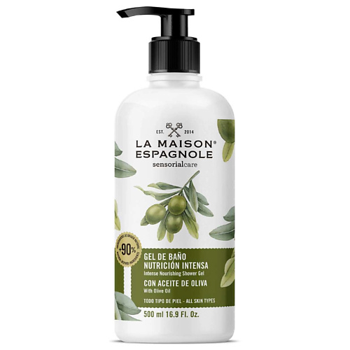 LA MAISON ESPAGNOLE Гель для душа питательный "Олива" Sensorialcare Intense Nourishing Shower Gel 500 #1