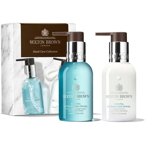 MOLTON BROWN Набор для душа Coastal Cypress & Sea Fennel Hand Duo #1