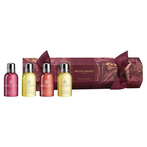 MOLTON BROWN Подарочный набор гелей для душа Floral & Spicy Christmas Cracker #1