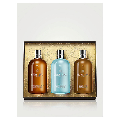 MOLTON BROWN Подарочный набор средств для душа Woody & Aromatic Body Care Collection #1