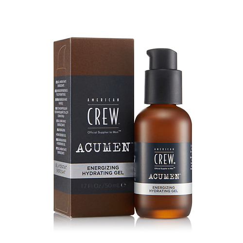 AMERICAN CREW Гель для лица тонизирующий увлажняющий Acumen Energizing Hydrating Gel 50 #1
