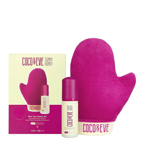 COCO & EVE Набор для автозагара Self Tan Travel Kit, Medium #1