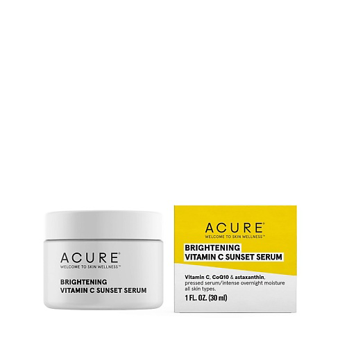 ACURE Сыворотка для лица с витамином С, CoQ10 и астаксантином Brightening 30 #1