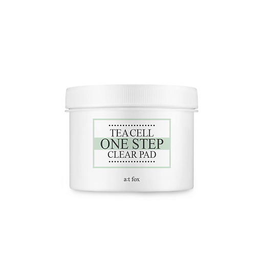 A;T FOX Очищающие диски для лица Tea Cell One Step Clear Pad #1
