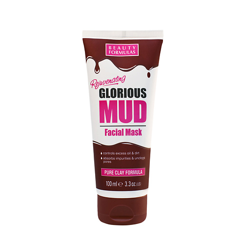 BEAUTY FORMULAS Маска для лица грязевая для глубокого очищения Glorious Mud Facial Mask 100 #1