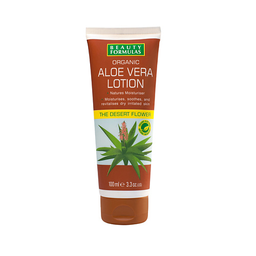 BEAUTY FORMULAS Органический лосьон с алоэ вера Aloe Vera Lotion #1