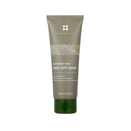 BRMUD Маска для лица грязевая очищающая восстанавливающая Recovery Mud Peel Off Mask 110 #1