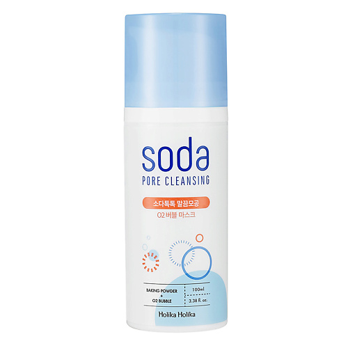 HOLIKA HOLIKA Кислородная маска для лица Soda Tok Tok Clean Pore Deep O2 Bubble Mask 100 #1