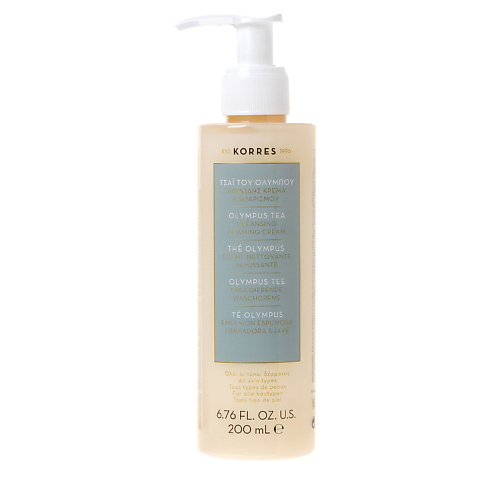 KORRES Очищающая эмульсия для лица Olympus Tea Cleansing Foaming Cream 200 #1