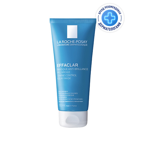 LA ROCHE-POSAY Effaclar Очищающая маска для лица для проблемной кожи, склонной к прыщам, акне и постакне, матирующая с глиной и пантенолом 100 #1