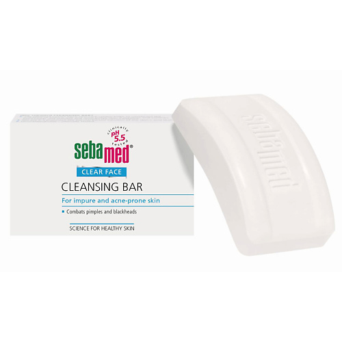 SEBAMED Кусковое мыло для лица против акне Clear Face #1