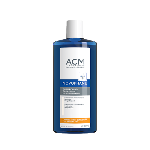 ACM LABORATOIRE DERMATOLOGIQUE NOVOPHANE Energizing шампунь для тонких и ослабленных волос 200 #1