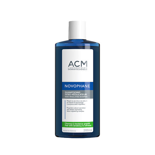ACM LABORATOIRE DERMATOLOGIQUE NOVOPHANE себорегулирующий шампунь для жирных волос 200 #1