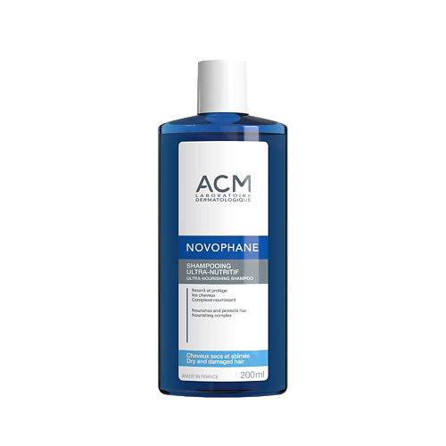 ACM LABORATOIRE DERMATOLOGIQUE NOVOPHANE ультрапитательный шампуньдля сухих и поврежденных волос 200 #1
