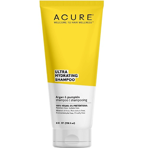 ACURE Шампунь увлажняющий арган и тыква Ultra Hydrating Shampoo 236 #1