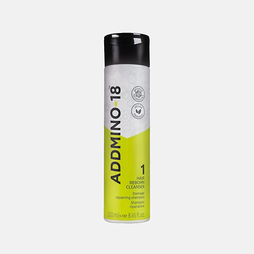 ADDMINO-18 Профессиональный восстанавливающий шампунь 1 HAIR REBORN CLEANSER 250 #1