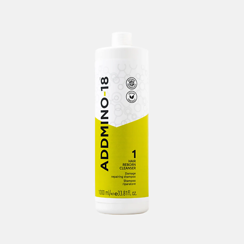 ADDMINO-18 Профессиональный восстанавливающий шампунь 1 HAIR REBORN CLEANSER 1000 #1