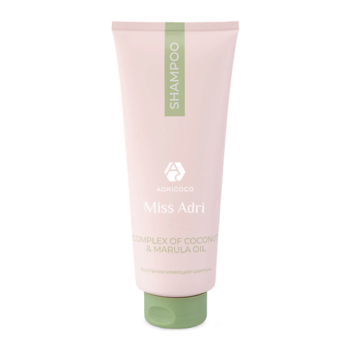 ADRICOCO Восстанавливающий шампунь для волос Miss Adri Complex of coconut & marula oil 400 #1