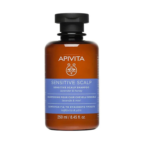 APIVITA Шампунь для чувствительной кожи головы Sensitive Prebiotics & Honey 250 #1
