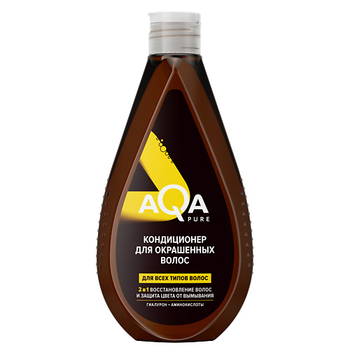 AQA PURE Шампунь для волос защита цвета 400 #1