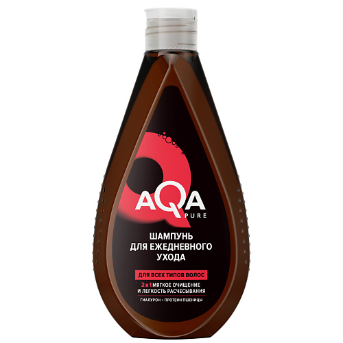 AQA PURE Шампунь увлажняющий с гиалуроном 400 #1