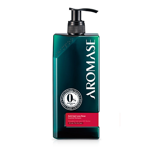 AROMASE Шампунь против выпадения для тонких и длинных волос с эфирным маслом Розы Anti-Hair Loss 400 #1