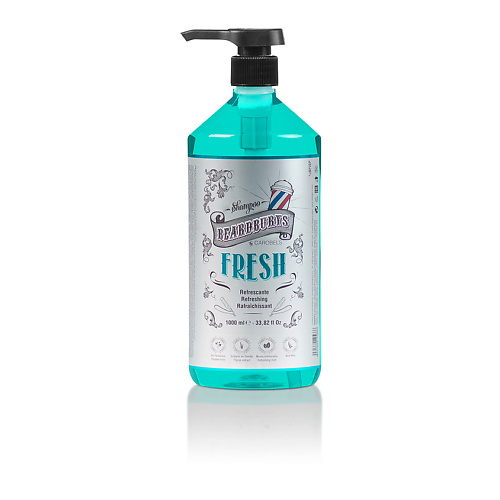 BEARDBURYS Освежающий шампунь для волос Fresh Shampoo 1000 #1
