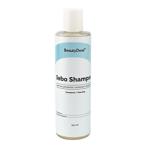 BEAUTYDOSE Шампунь глубоко очищающий себорегулирующий против перхоти Sebo Shampoo 250 #1