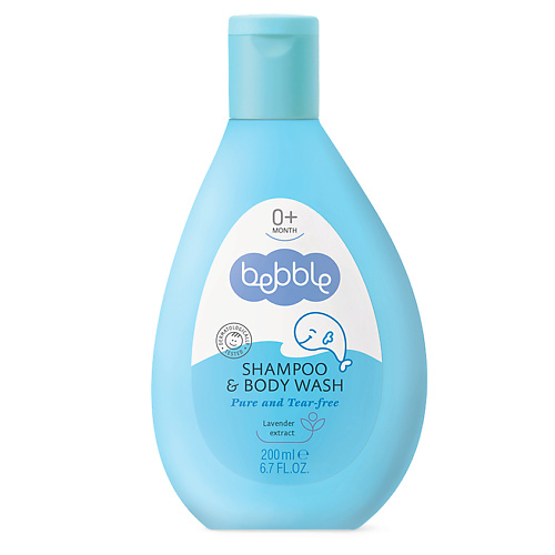 BEBBLE Шампунь для волос и тела детский Shampoo & Body Wash 0+ 200 #1