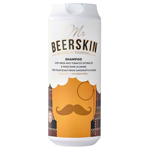 BEERSKIN Шампунь с пивными экстрактами, против перхоти Mr Beerskin Dandruff-Fighting Shampoo 440 #1