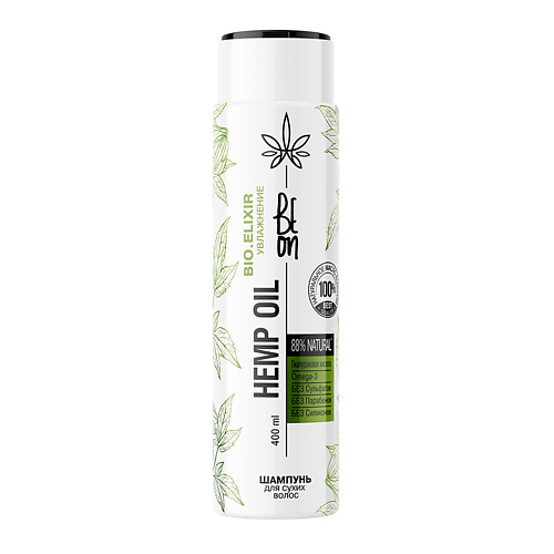 BEON Шампунь Hemp oil Укрепление и Увлажнение для нормальных и сухих волос 400 #1