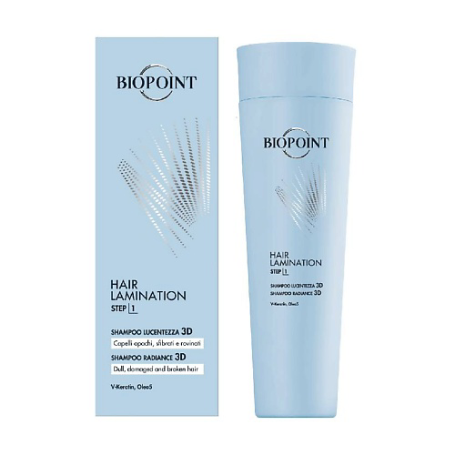 BIOPOINT PERSONAL Шампунь ламинирующий для тусклых, поврежденных и ломких волос Hair Lamination 200 #1