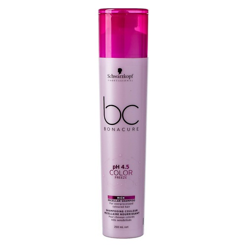 BONACURE Мицеллярный обогащённый шампунь Bonacure Color Freeze pH4.5 250 #1