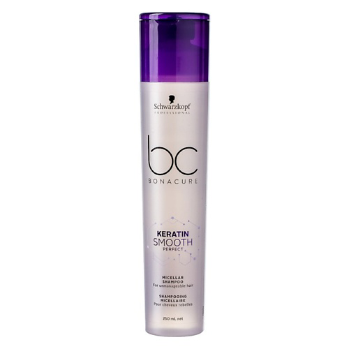 BONACURE Мицеллярный шампунь Bonacure Keratin Smooth Perfect 250 #1