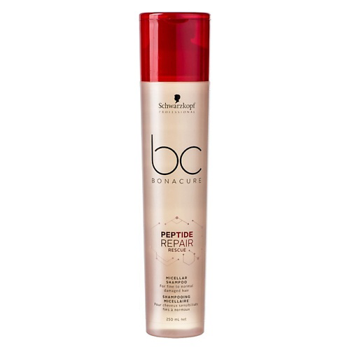 BONACURE Мицеллярный шампунь Bonacure Peptide Repair Rescue 250 #1