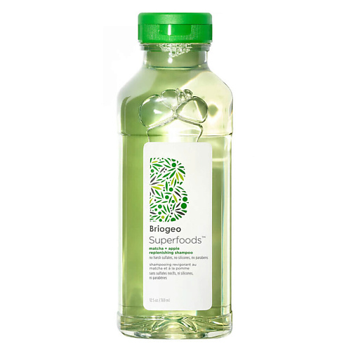 BRIOGEO Шампунь Be Gentle, Be Kind Matcha + Apple Replenishing Superfood Shampoo 369 #1