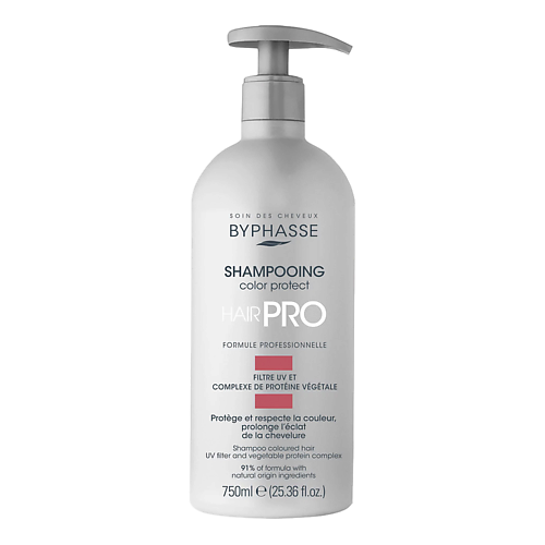 BYPHASSE Шампунь для окрашенных волос  PRO COLOR PROTECT 750 #1