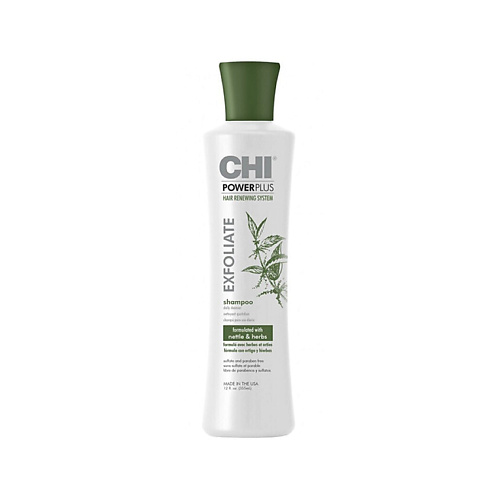 CHI Отшелушивающий шампунь с экстрактами трав Power Plus Shampoo 355 #1