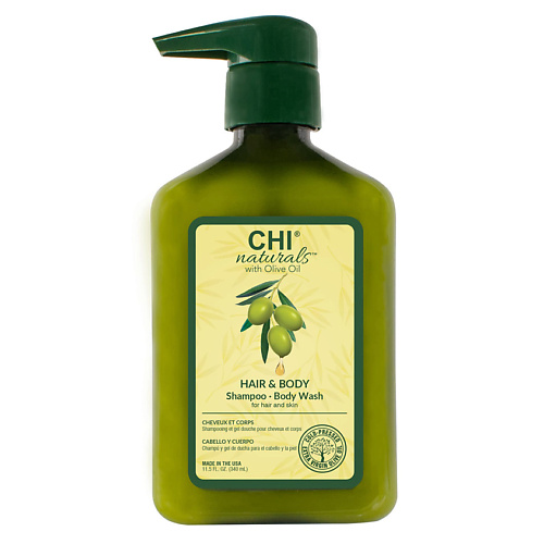 CHI Шампунь для волос и тела Olive Naturals Hair and Body Shampoo Body Wash 340 #1