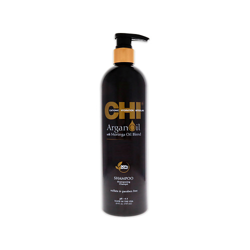 CHI Шампунь для волос с аргановым маслом Argan Oil Plus Moringa Oil Shampoo 739 #1
