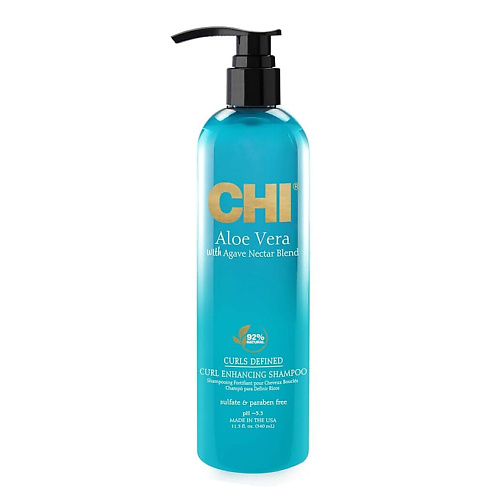 CHI Шампунь для вьющихся волос Aloe Vera Curl Enhancing Shampoo 340 #1