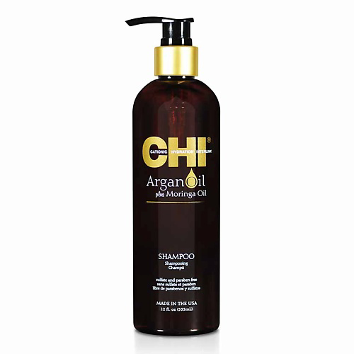 CHI Шампунь с маслами арганы и моринги Argan Oil Shampoo 355 #1