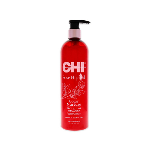 CHI Шампунь с маслом шиповника для окрашенных волос Rose Hip Oil Color Nurture Protecting Shampoo 739 #1