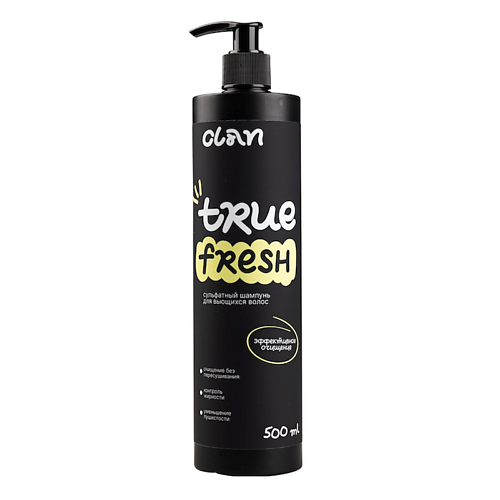 CLAN CLAN Шампунь для кудрявых и вьющихся волос TRUE FRESH 500 #1