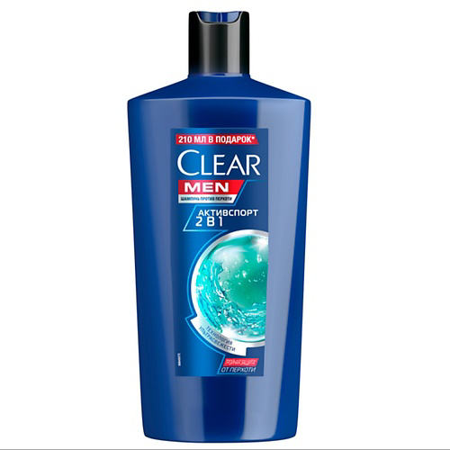 CLEAR Шампунь MEN 2в1 Активспорт 400 #1