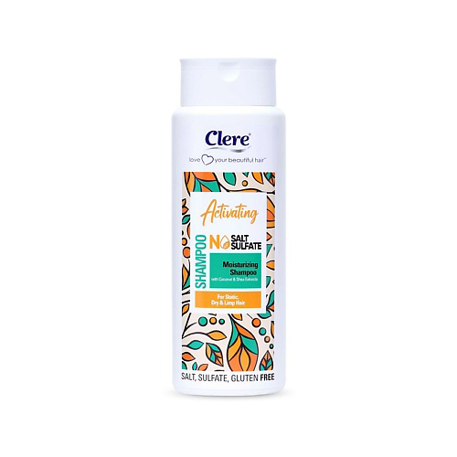 CLERE Бессульфатный увлажняющий шампунь Activating 500 #1
