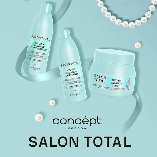 CONCEPT MOSCOW Шампунь увлажняющий для волос Salon Total #1